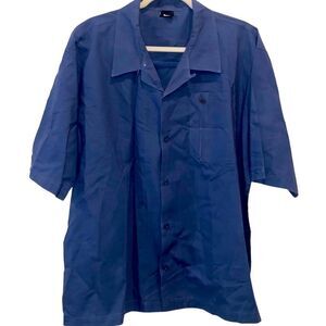 Nike ACG All Conditions Gear Button Up Blue Large Shirt‌‌‌‌‌